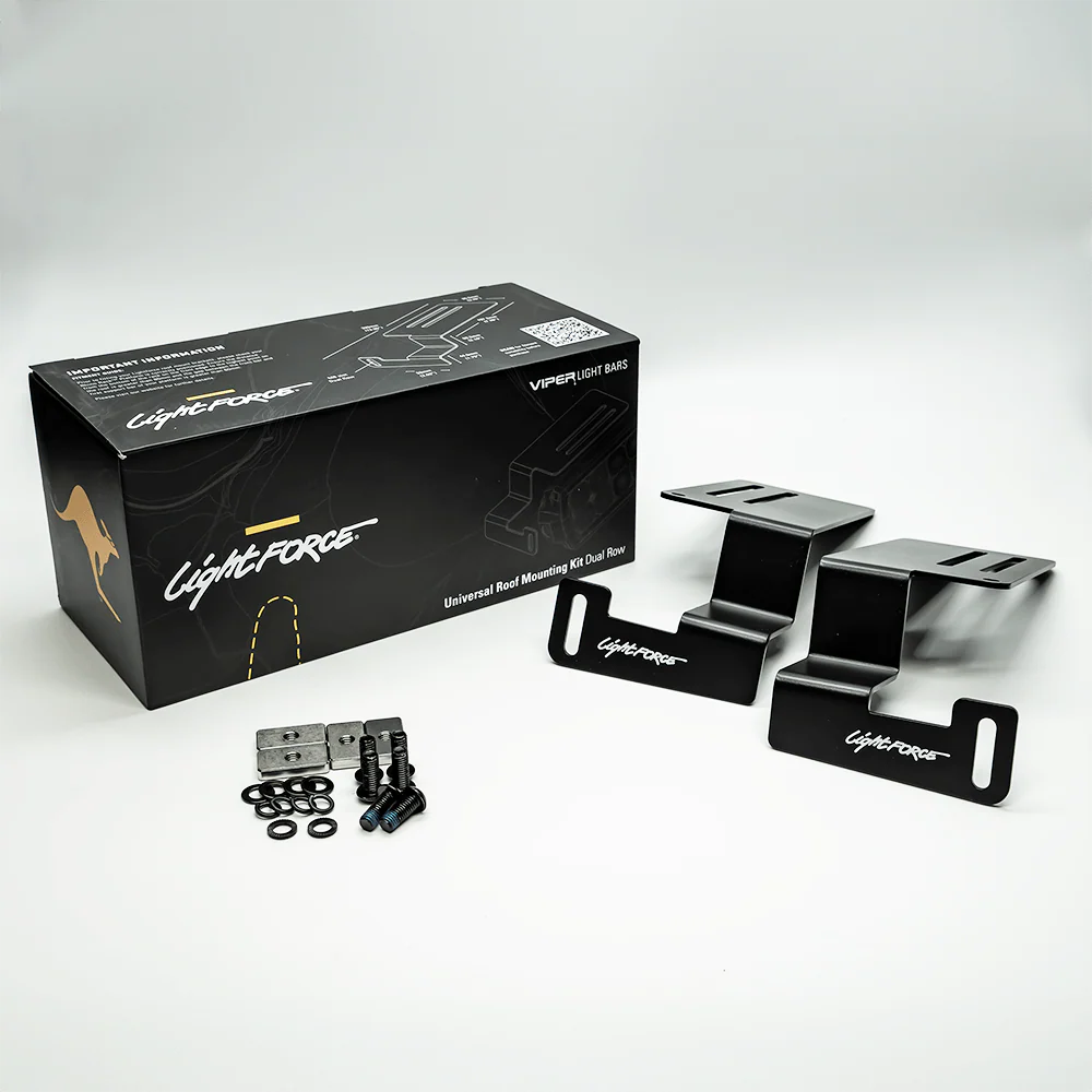 Light Bar Universal Roof Mounts - Dual Row