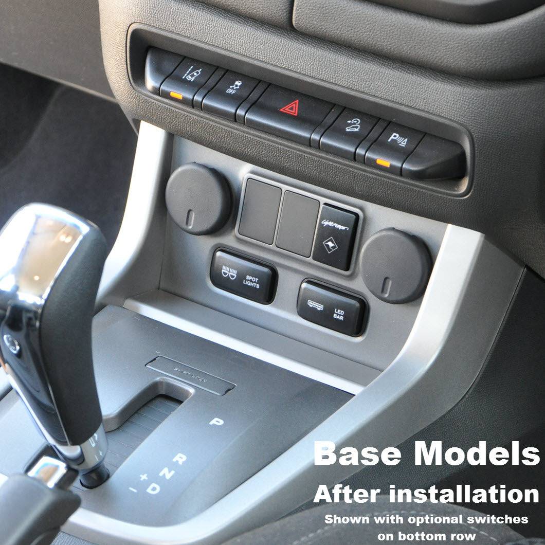 Replacement Switch Fascia to suit Holden Colorado and Isuzu D-Max/MU-X - Image 3