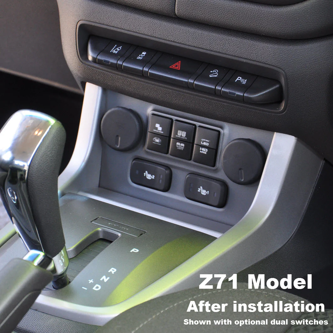 Replacement Switch Fascia to suit Holden Colorado and Isuzu D-Max/MU-X - Image 8