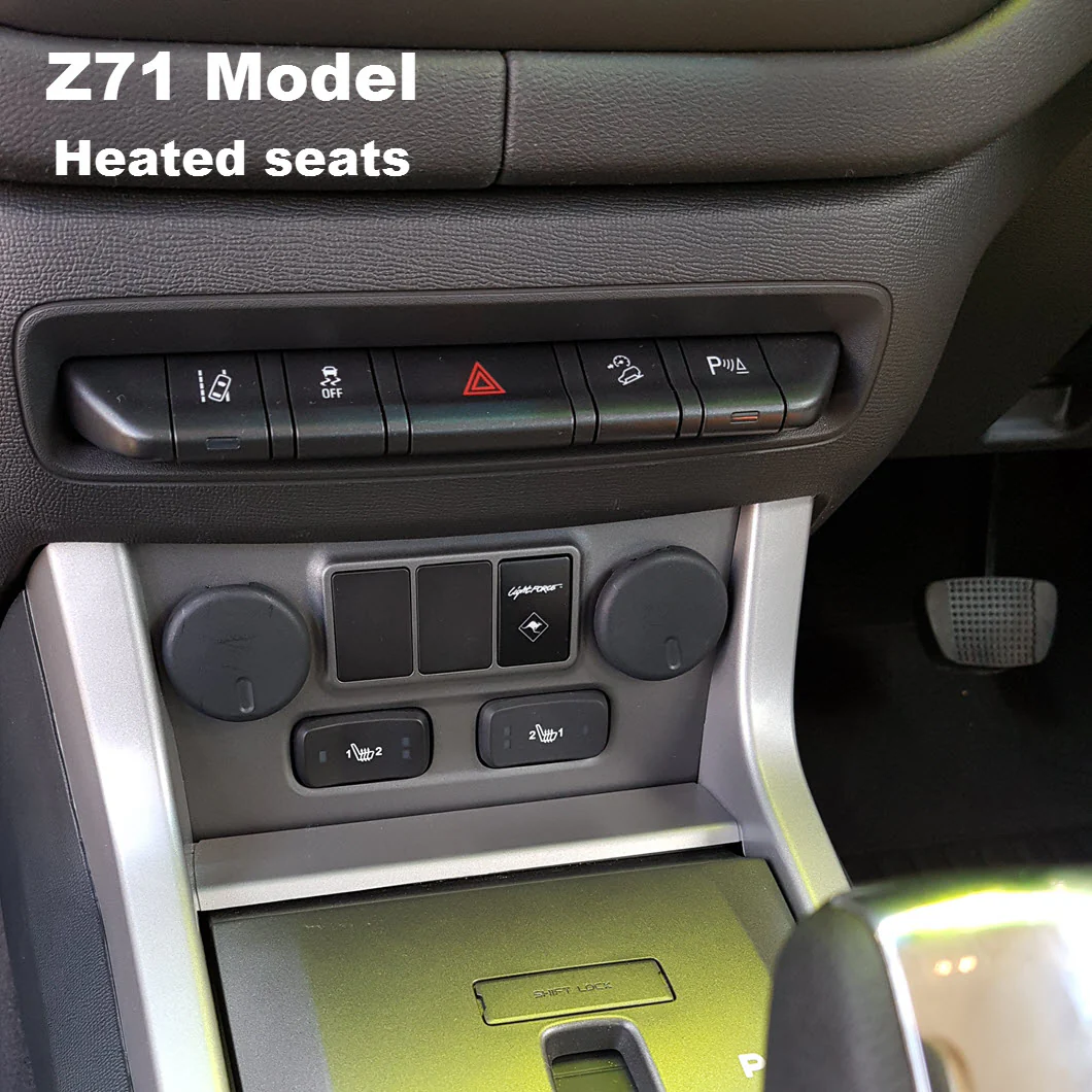 Replacement Switch Fascia to suit Holden Colorado and Isuzu D-Max/MU-X - Image 9