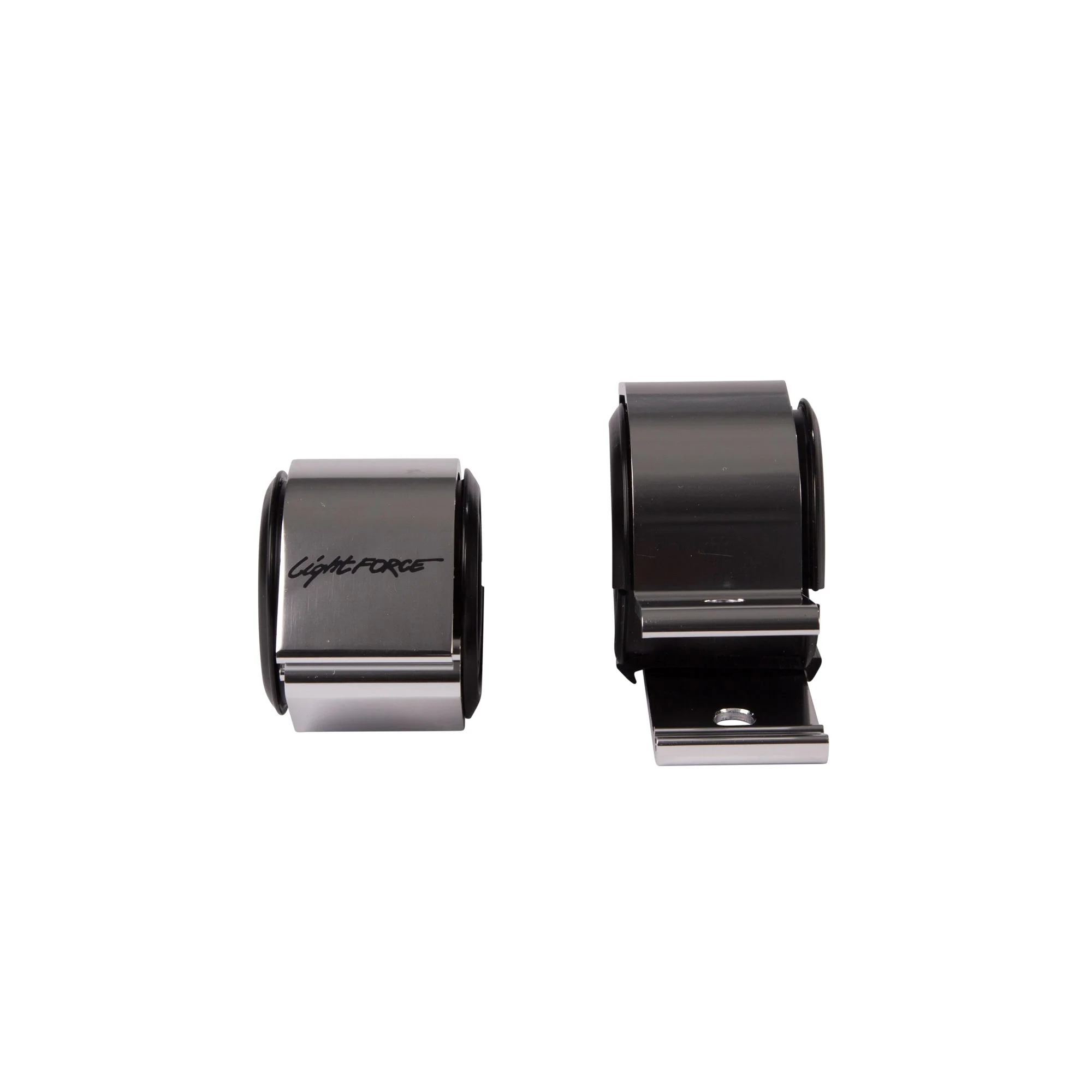 Pair of Bar Clamps (Polished) to suit 56mm and 65mm Diameter Bars - Image 4